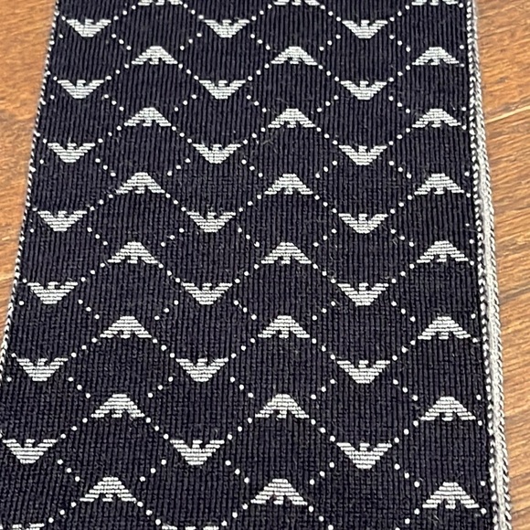 Armani Baby Navy Hat and Scarf Set - Picture 4 of 7